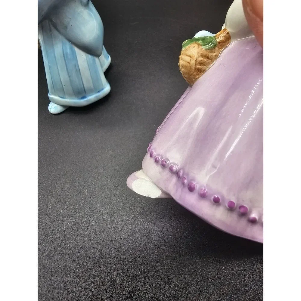 Fitz & Floyd Be Bop Bunnies Salt And Pepper‎ Shakers Easter Bunny Rabbits Easter